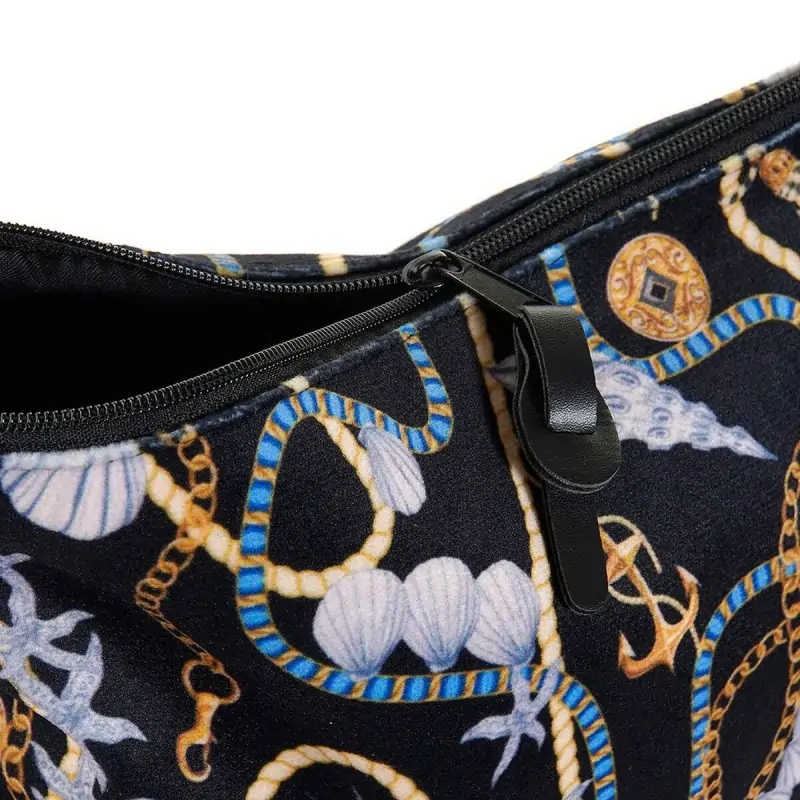 Toilet Bag DKD Home Decor Yellow Black 16 x 1 x...