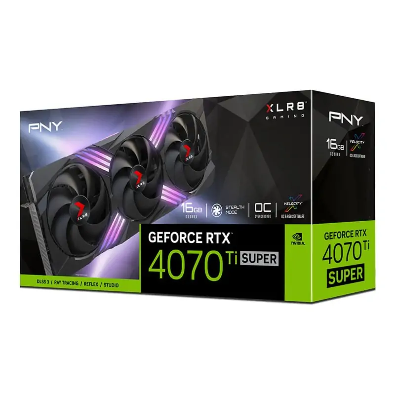 Graphics card PNY VCG4070TS16TFXXPB1-O 16 GB...