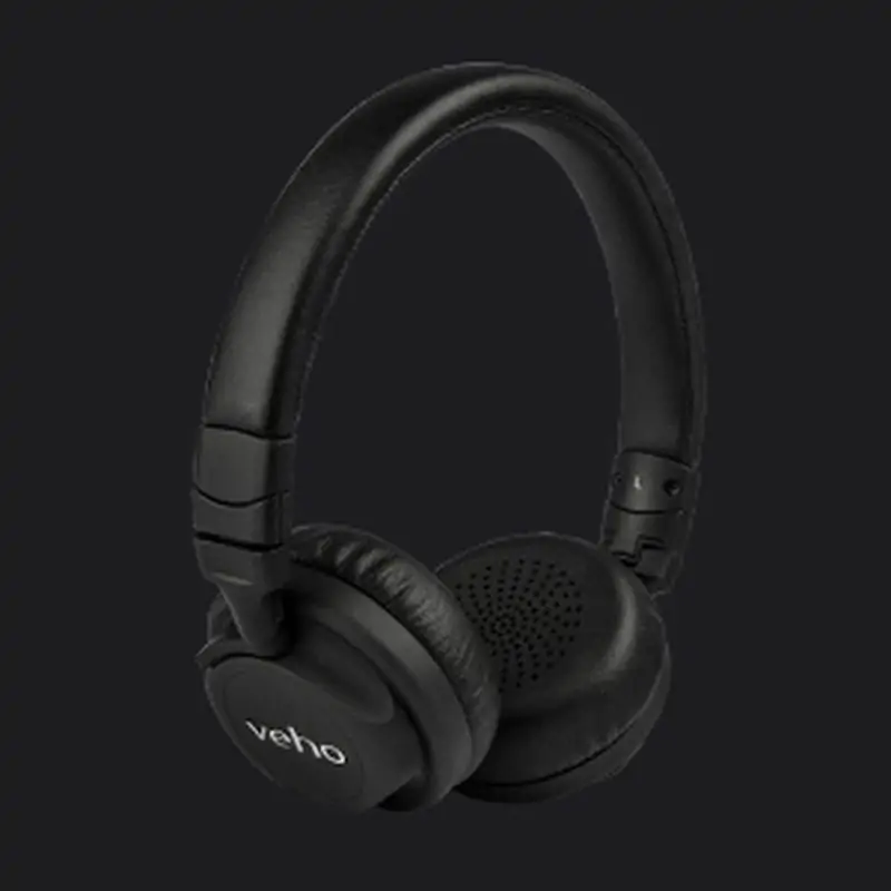 Headphones with Microphone Veho VEP-009-Z4...