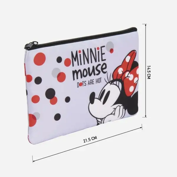 Child Toilet Bag Minnie Mouse Grey