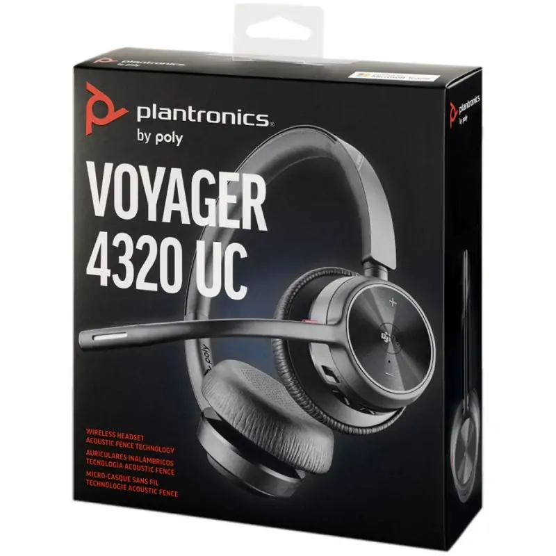Headphones with Microphone Poly VOYAGER 4320 UC...