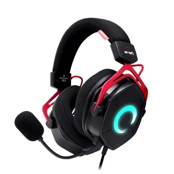 Headphones with Microphone FR-TEC FT2018 Black Red...