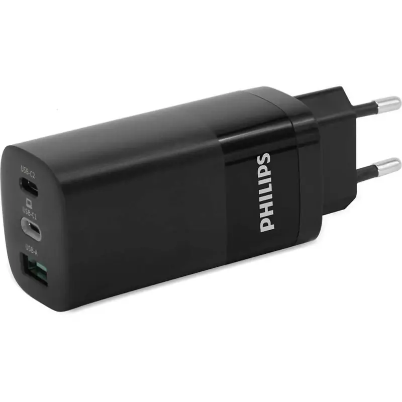 Wall Charger Philips DLP2681/12 65 W Black (1...