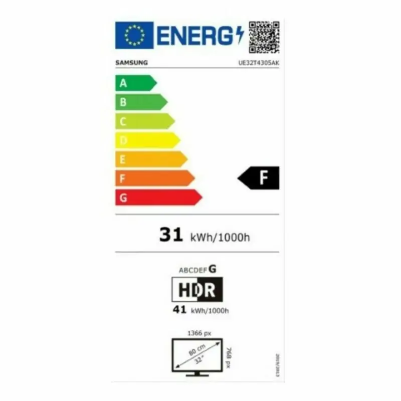 Smart TV Samsung UE32T4305AE LED 32" HD