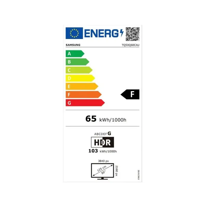 Smart TV Samsung TQ50Q60CAUXXC 4K Ultra HD 50"...