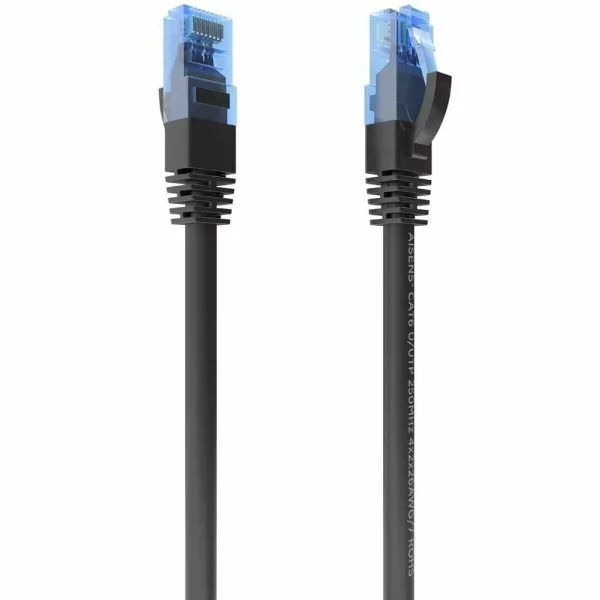 UTP Category 6 Rigid Network Cable Aisens AWG26 Black 7,5 m