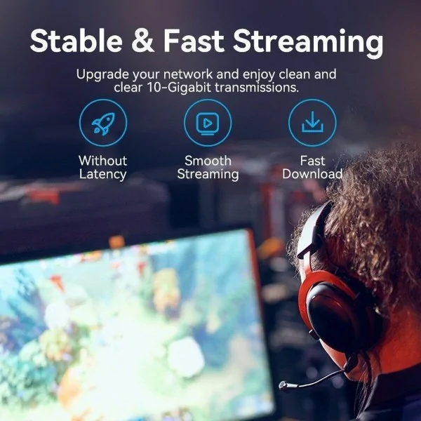 UTP Category 6 Rigid Network Cable Vention IBOWG White