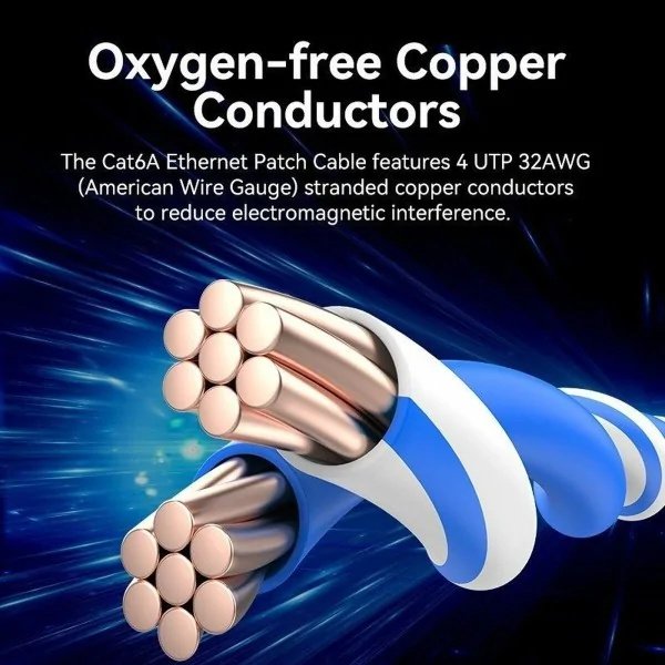 UTP Category 6 Rigid Network Cable Vention IBOWG White