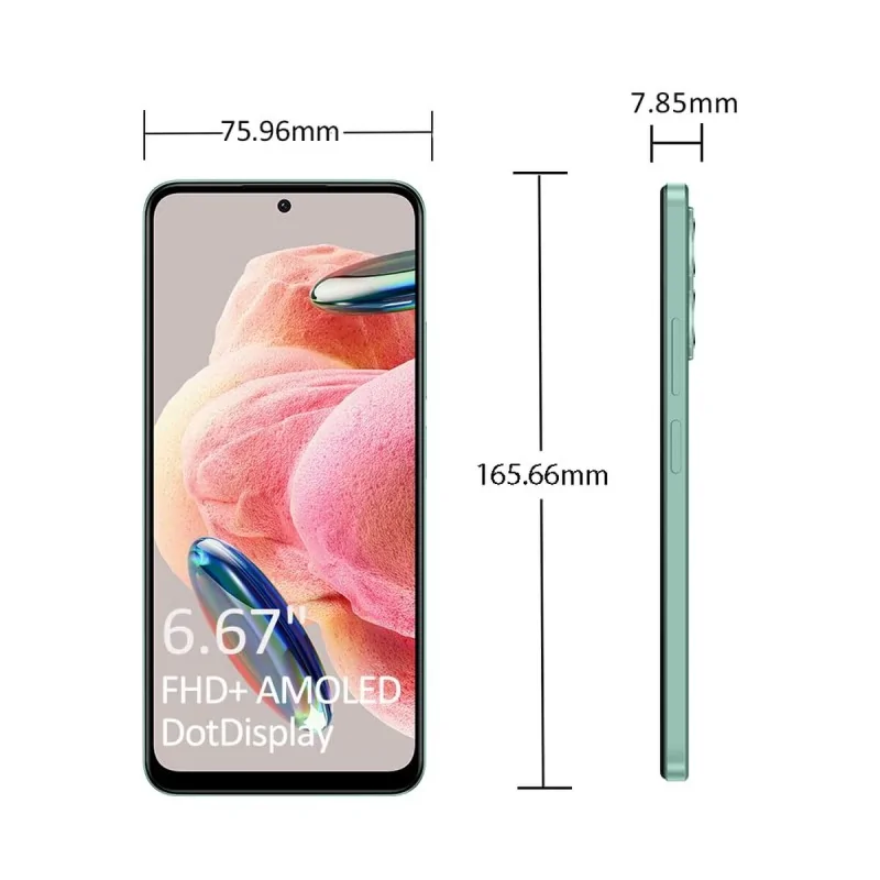 Smartphone Xiaomi NOTE12 8-128 GREE Green 8 GB...