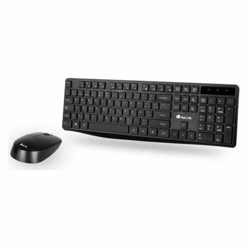Keyboard and Wireless Mouse NGS...