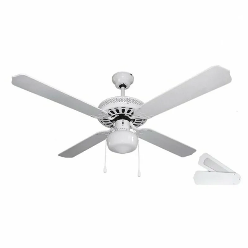 Ceiling Fan with Light Orbegozo CL 08132 B 60 W...