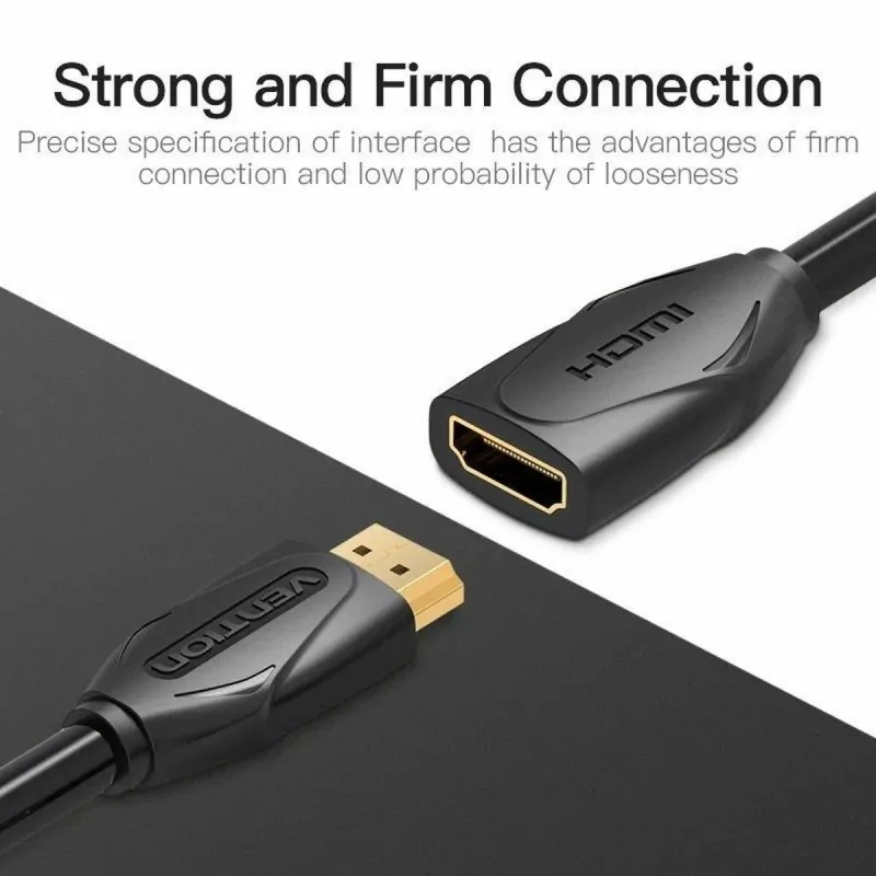 HDMI Cable Vention VAA-B06-B200 Black 2 m