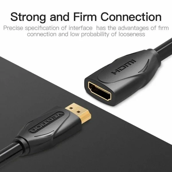 HDMI Cable Vention B06-B100 Black 1 m