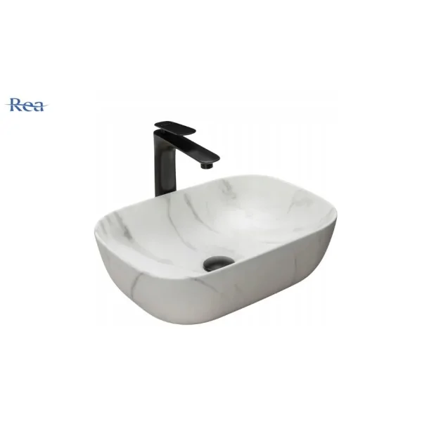 Countertop Basin Rea Belinda Marble Mat