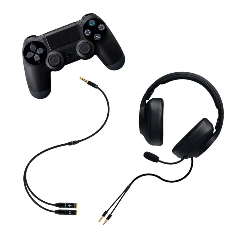 Audio Jack (3.5 mm) Splitter Cable NANOCABLE...