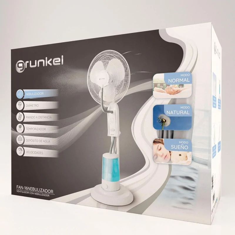 Pedestal Misting Fan Grunkel FAN-16NEBULIZADOR...