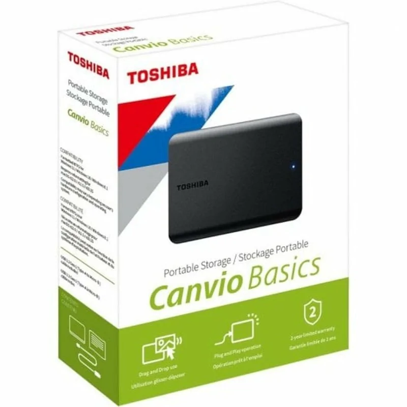 External Hard Drive Toshiba HDTB520EK3AA 2 TB SSD