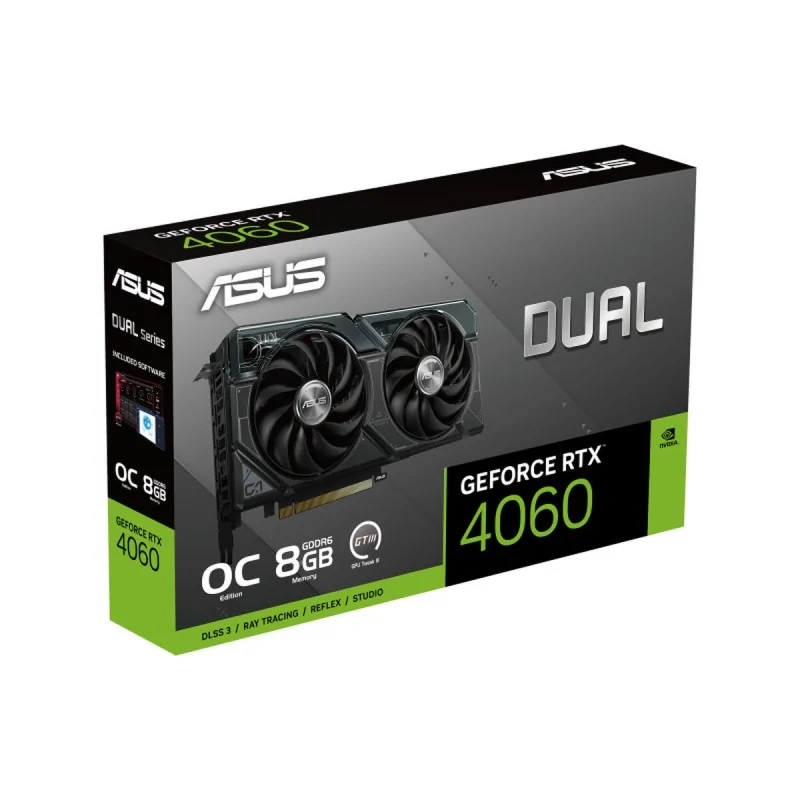 Graphics card Asus DUAL RTX 4060 OC Geforce RTX...