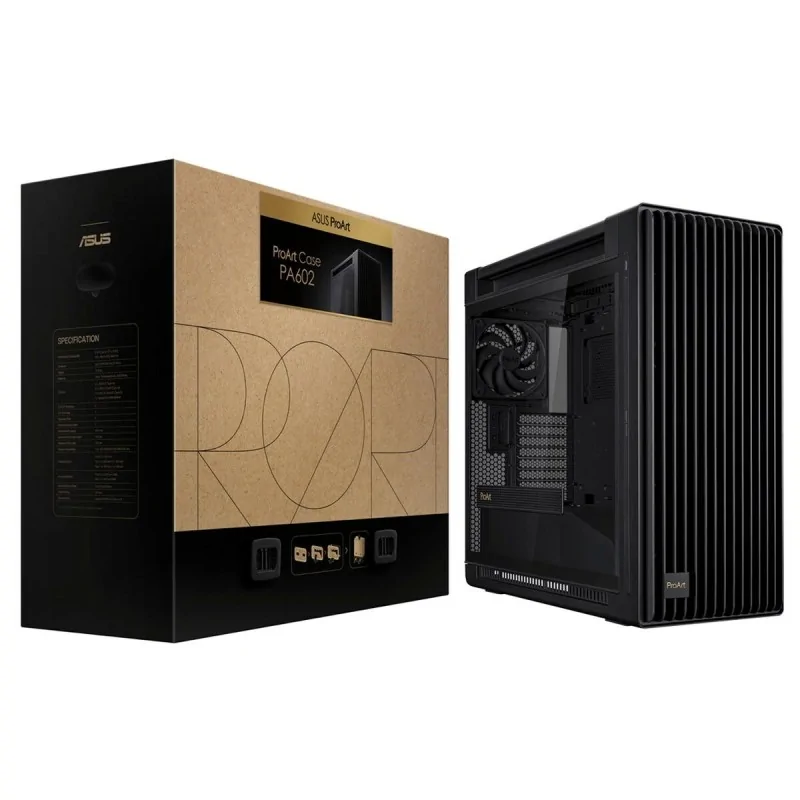 ATX Semi-tower Box Asus ProArt PA602 Black