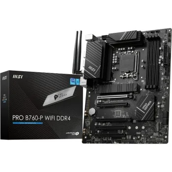 Motherboard MSI PRO B760-P WIFI DDR4 LGA 1700 Intel Intel...