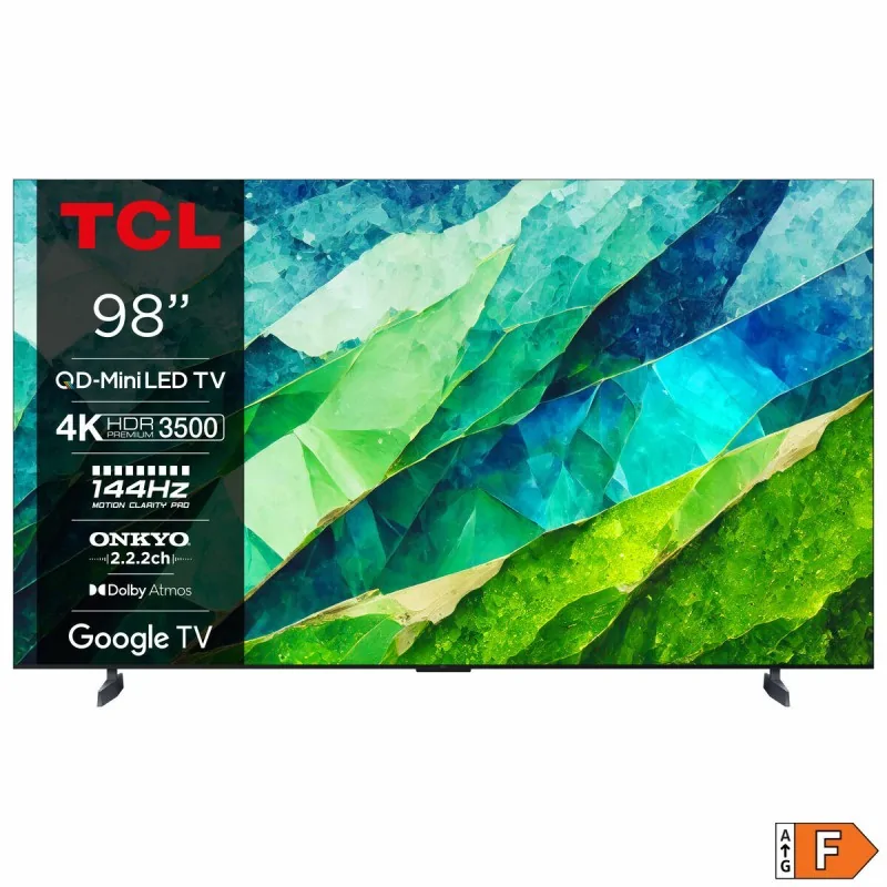 Smart TV TCL 98C855 4K Ultra HD QLED AMD...