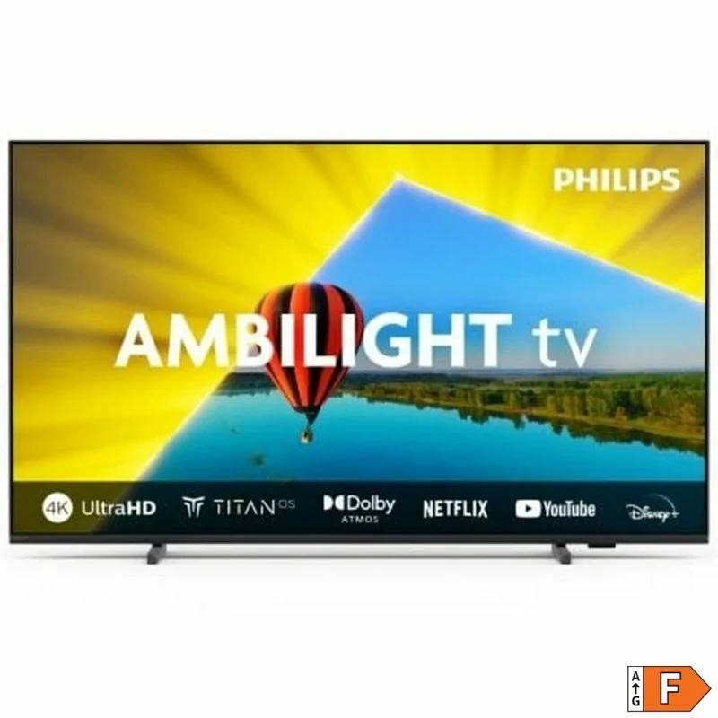 Smart TV Philips 43PUS8079/12 4K Ultra HD 43"...