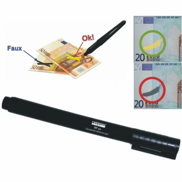 Counterfeit Note Detector Ratiotec RP 50 Black