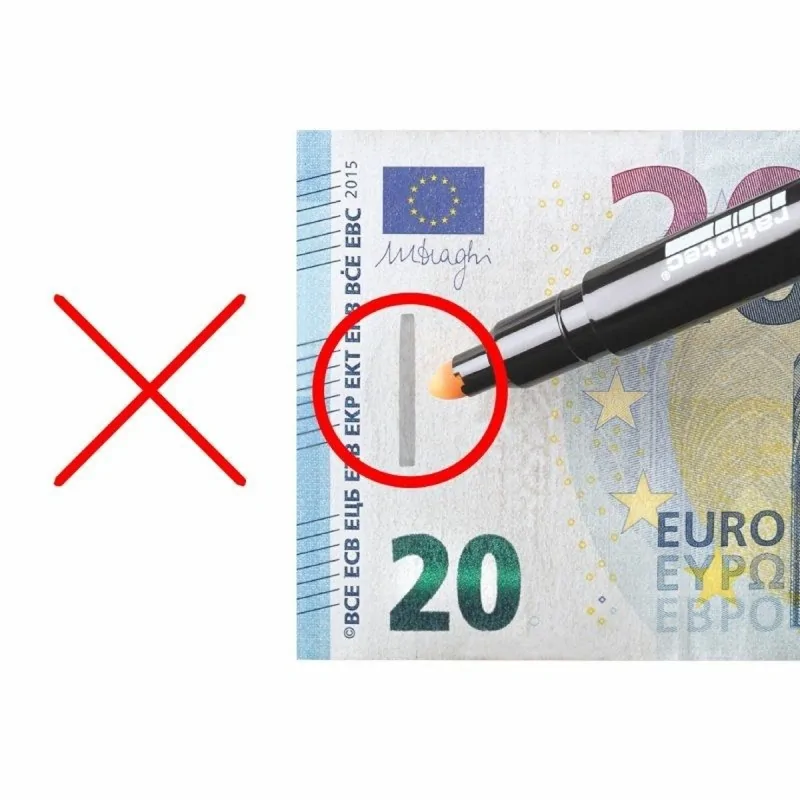 Counterfeit Note Detector Ratiotec RP 50 Black