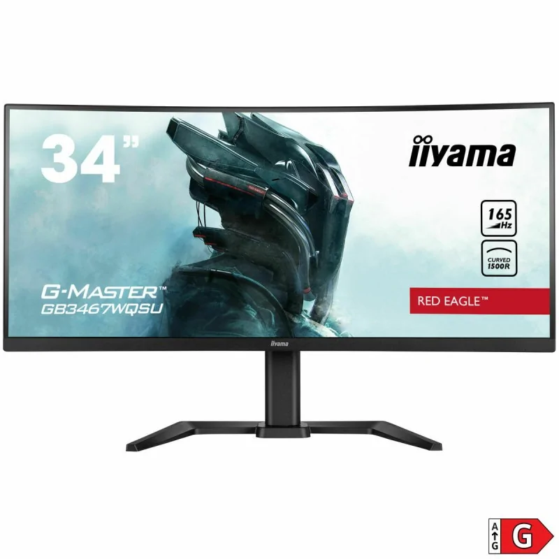 Monitor Iiyama GB3467WQSU-B5 34" LED VA Flicker...