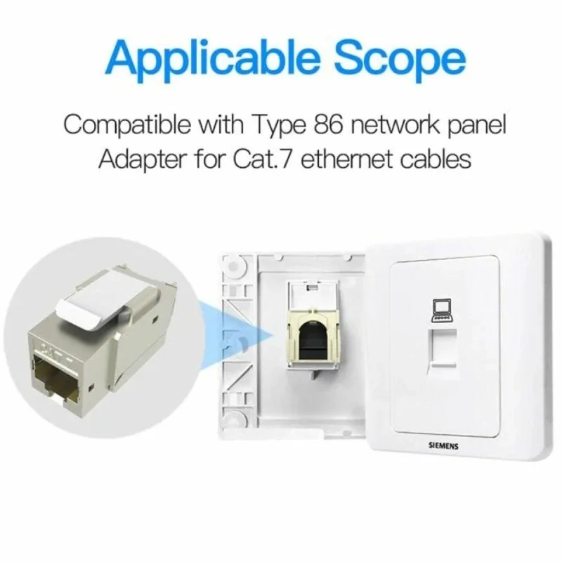 RJ45 Connector Vention VDD-B04-H Grey