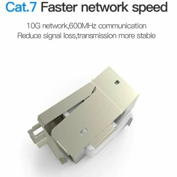 RJ45 Connector Vention VDD-B04-H Grey