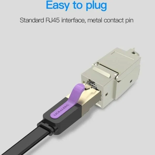 RJ45 Connector Vention VDD-B04-H Grey