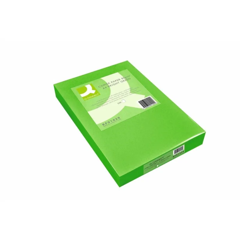 Printer Paper Q-Connect KF01429 Green A4 500...