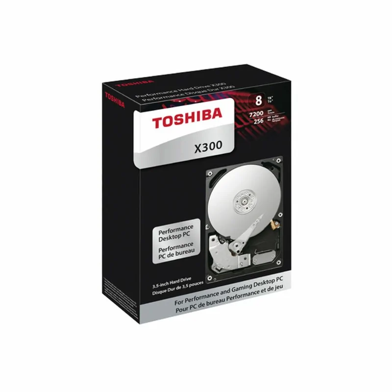 Hard Drive Toshiba HDWG11AUZSVA 10TB 3,5" 3,5"...