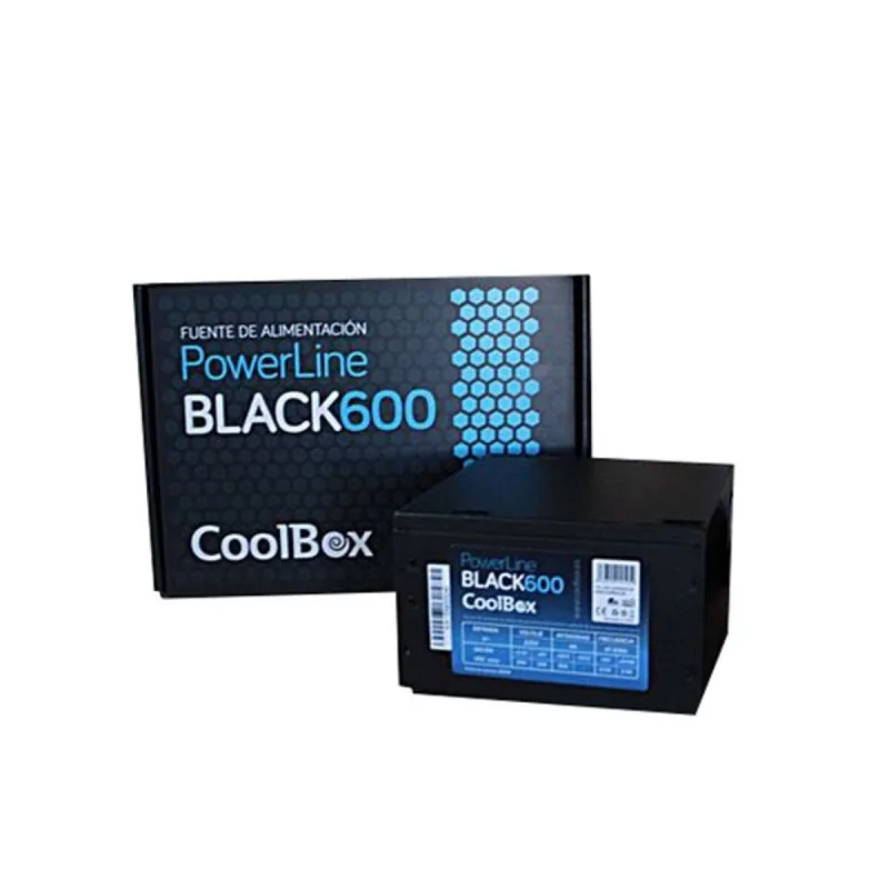 Power supply CoolBox COO-FAPW600-BK ATX 600 W...