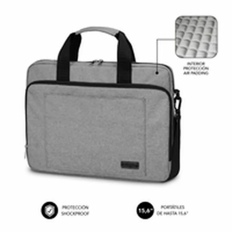 Laptop Case Subblim SUBLB4APLB10 Grey 15,6''
