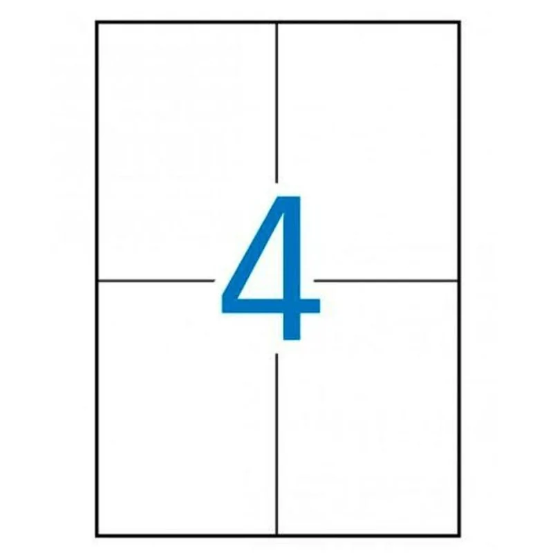 Adhesive labels Apli 581280 100 Sheets 105 x...