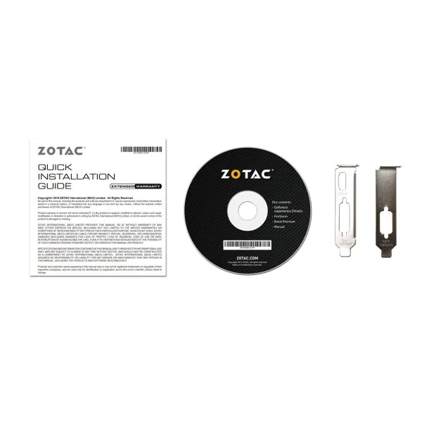 Graphics card Zotac 2 GB GDDR3