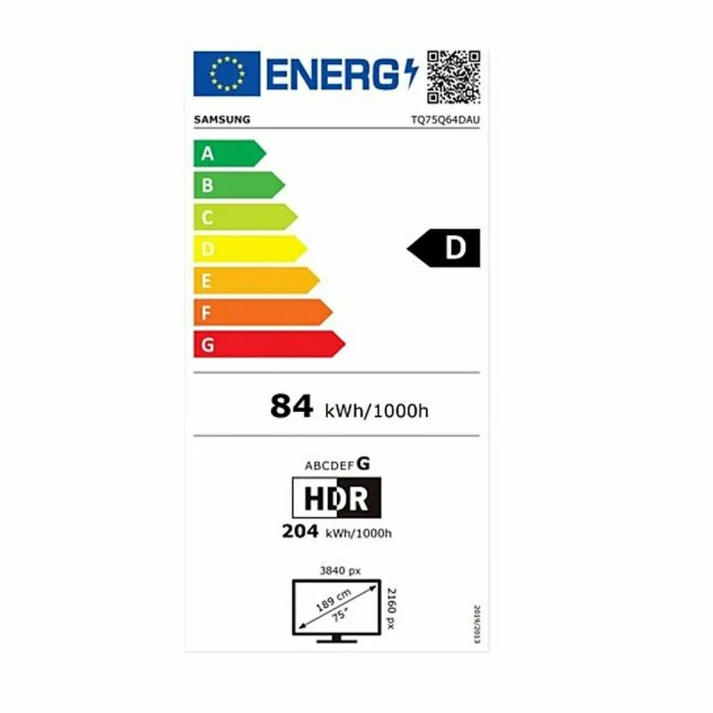 Smart TV Samsung TQ75Q64DAUXXC 4K Ultra HD 75"...