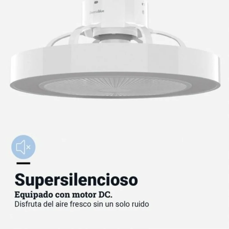 Ceiling Fan Universal Blue Pampero White 25 W