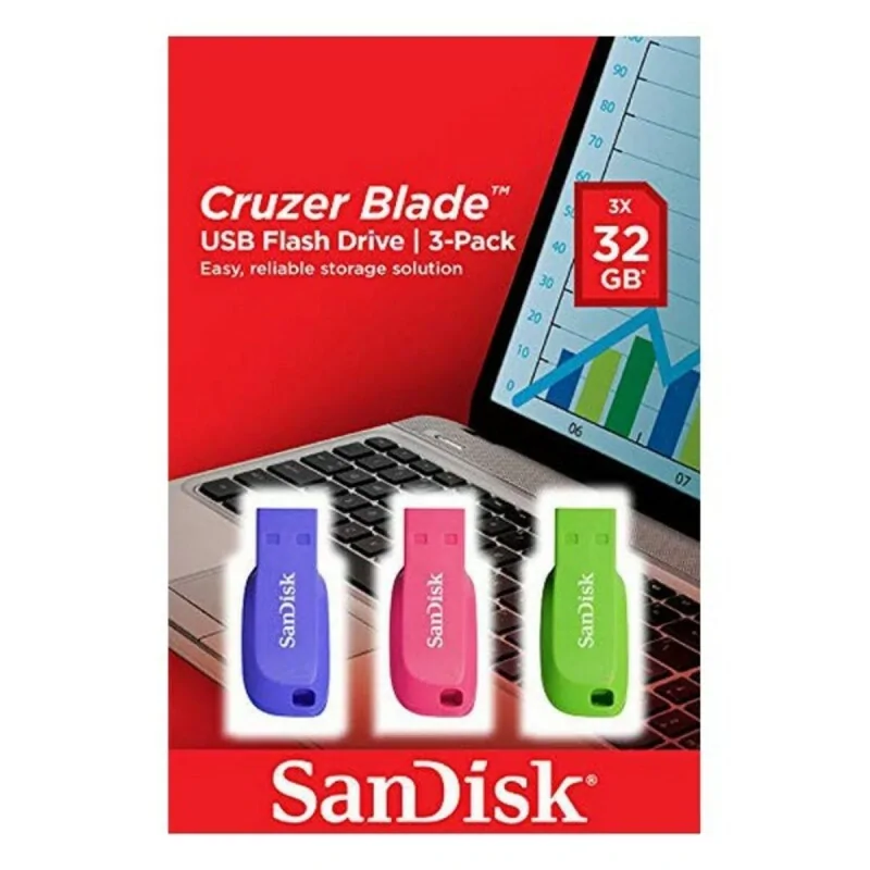 Pendrive SanDisk SDCZ50C-032G-B46T USB 2.0 32...