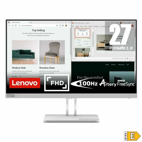 Monitor Lenovo L27E-40 27" 100 Hz Full HD