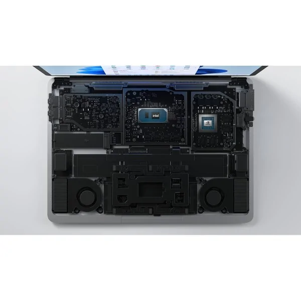 Laptop 2-in-1 Microsoft Surface Laptop Studio Spanish Qwerty 14,4" I7-11370H Intel Core i7-11370H 32 GB RAM 1 TB SSD NVIDIA GeFo