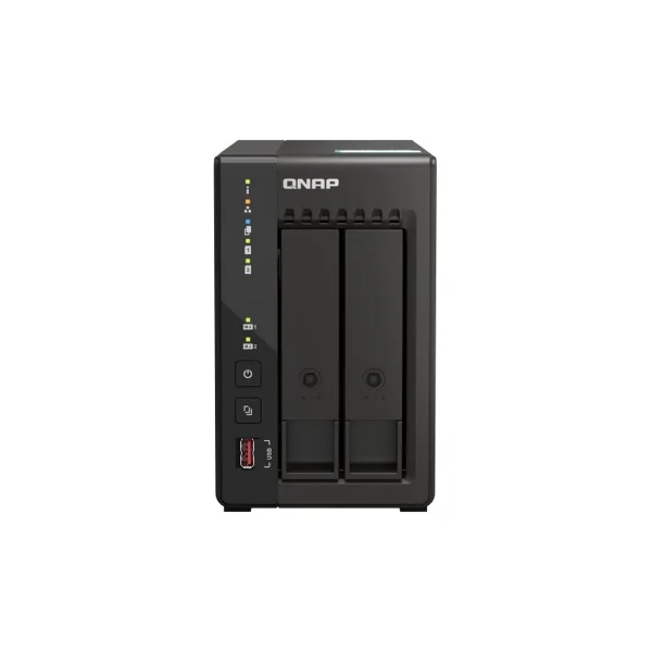 NAS Network Storage Qnap TS-253E Black Intel Celeron J6412
