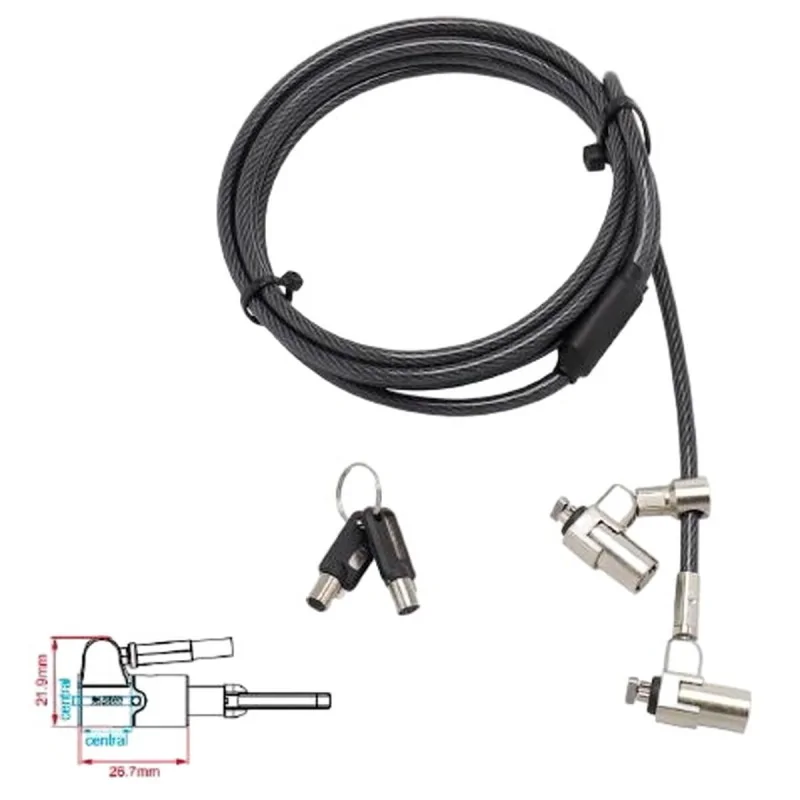 Security Cable Urban Factory 190 cm Laptop...