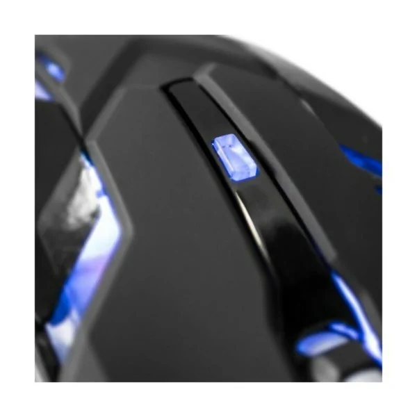 Keyboard with Gaming Mouse Mars Gaming MCP118 Black Spanish Qwerty