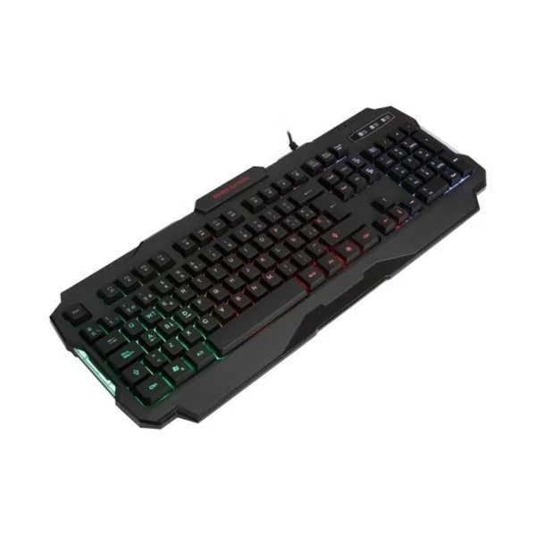 Keyboard with Gaming Mouse Mars Gaming MCP118 Black Spanish Qwerty