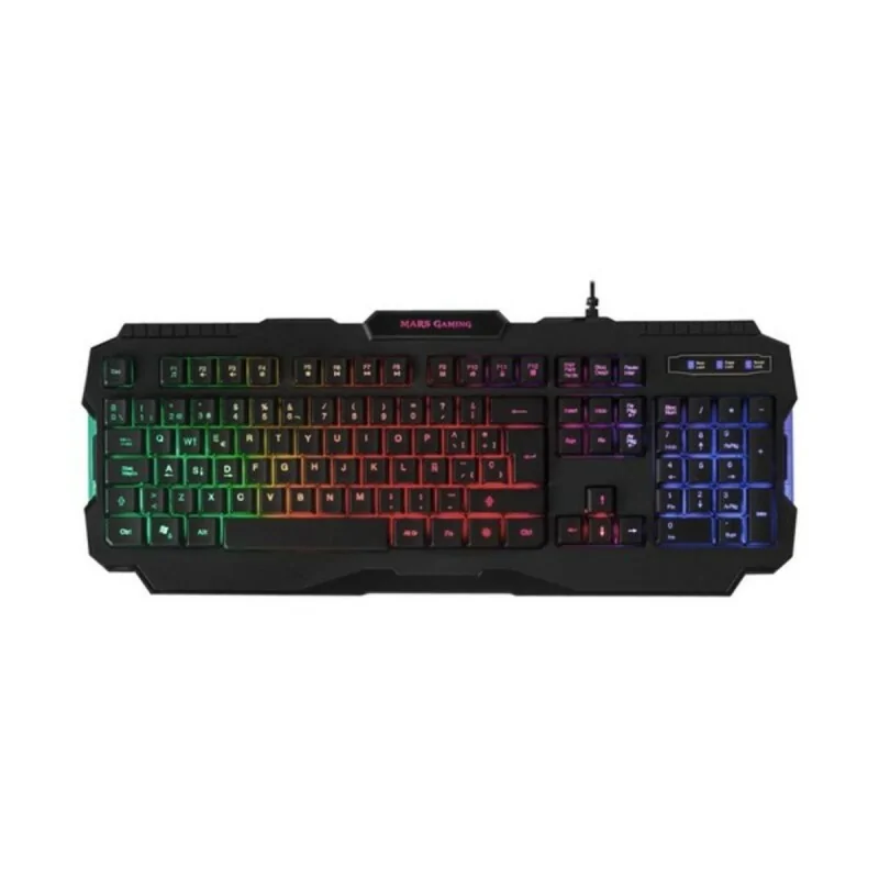 Keyboard with Gaming Mouse Mars Gaming MCP118...