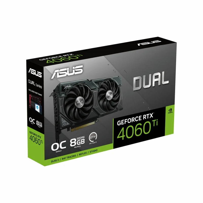 Graphics card Asus DUAL-RTX4060TI-O8G Geforce...