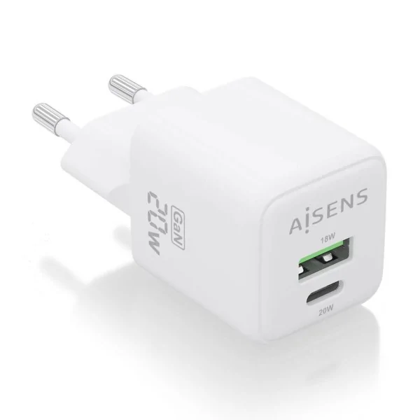 Wall Charger Aisens White (1 Unit)
